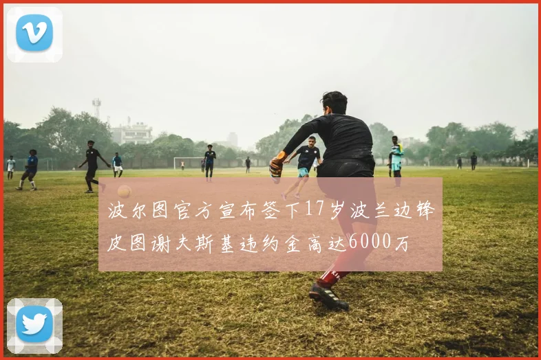 波尔图官方宣布签下17岁波兰边锋皮图谢夫斯基违约金高达6000万
